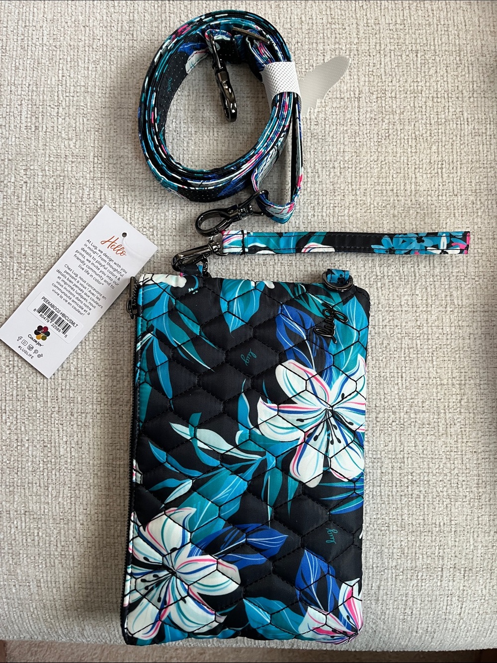 NWT Lug Peekaboo 2 Convertible Crossbody